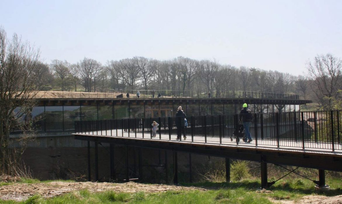 Hammershus hat jetzt ein neues Besucherzentrum