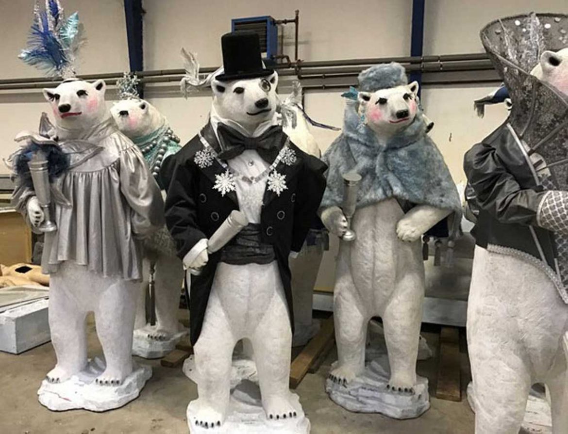 Teddy Museum in Billund mit Besuch von Eisbären aus Kopenhagen.