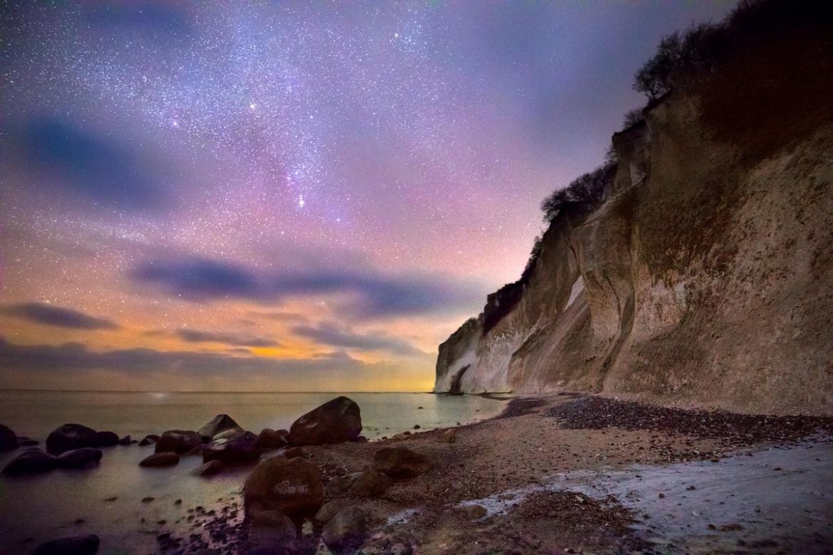 In Dänemark haben die Inseln Mön und Nyord den einzigen Sternenpark in Skandinavien.