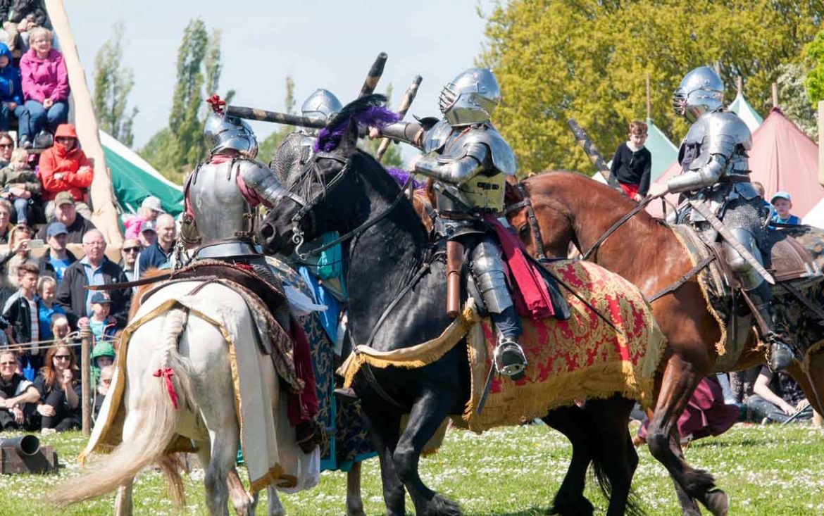 Der Kopenhagener Mittelaltermarkt, das große Mittelalterfest mit Ritterturnier und Wikingern.