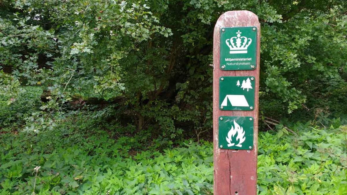 In Dänemark darf im Wald an augewiesenen Plätzen ein Lagerfeuer gemacht werden und gezeltet werden.