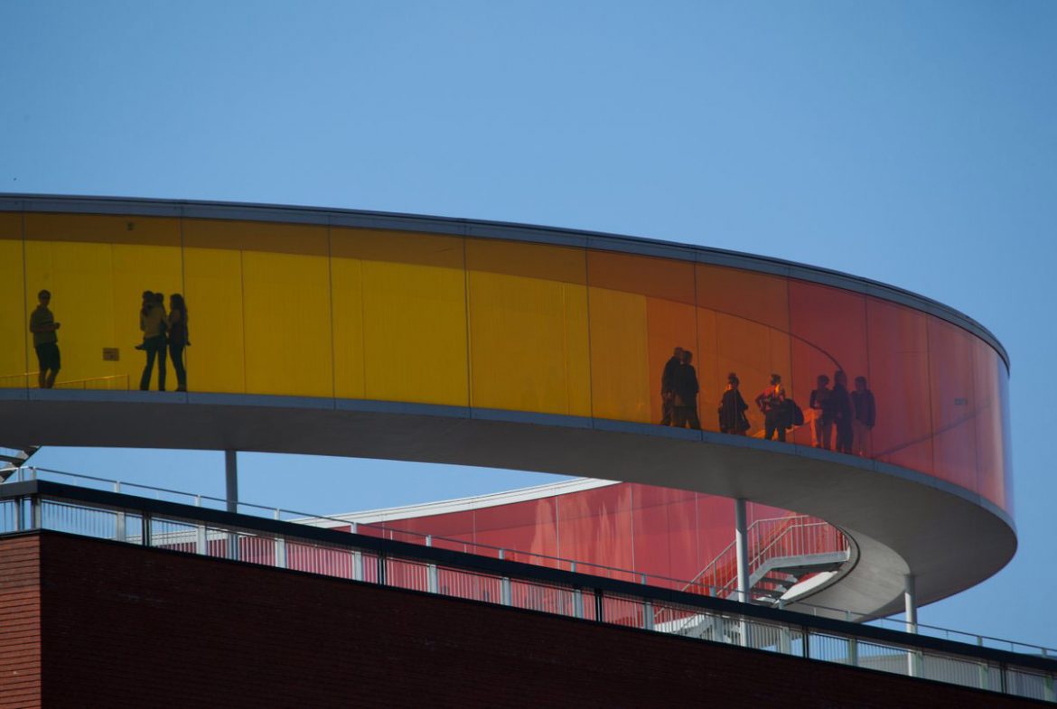 Der Panorama-Rundgang vom Aros in Aarhus..