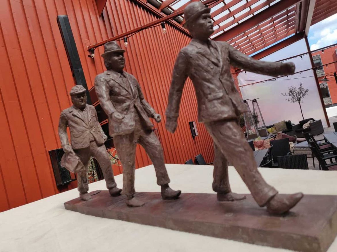 Die Olsenbande-Ausstellung in Kopenhagen zeigt jetzt auch eine Statue.