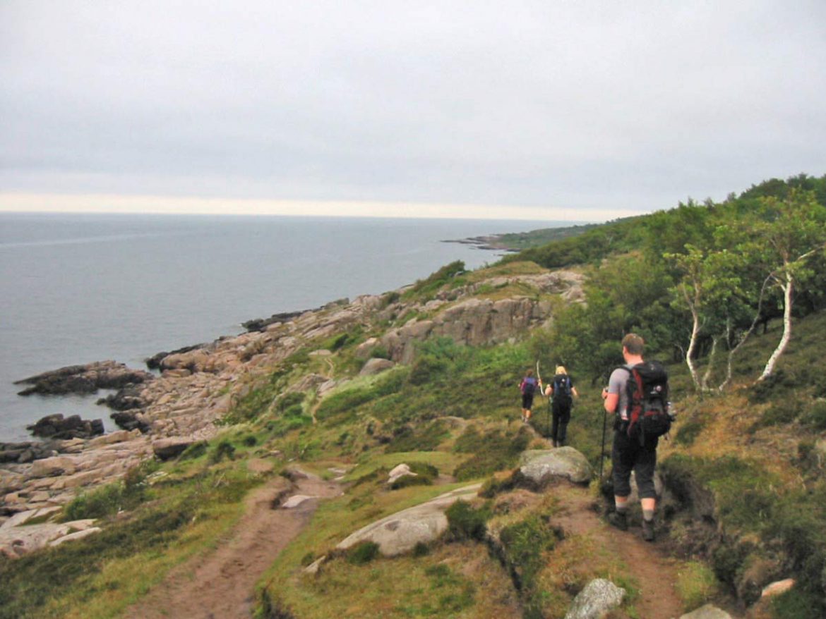 Wandern auf Borholm