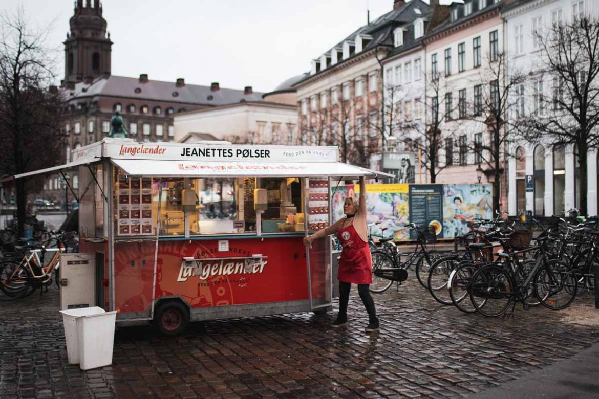 Der dänische Hotdog-Wagen feiert seinen 100. Geburtstag