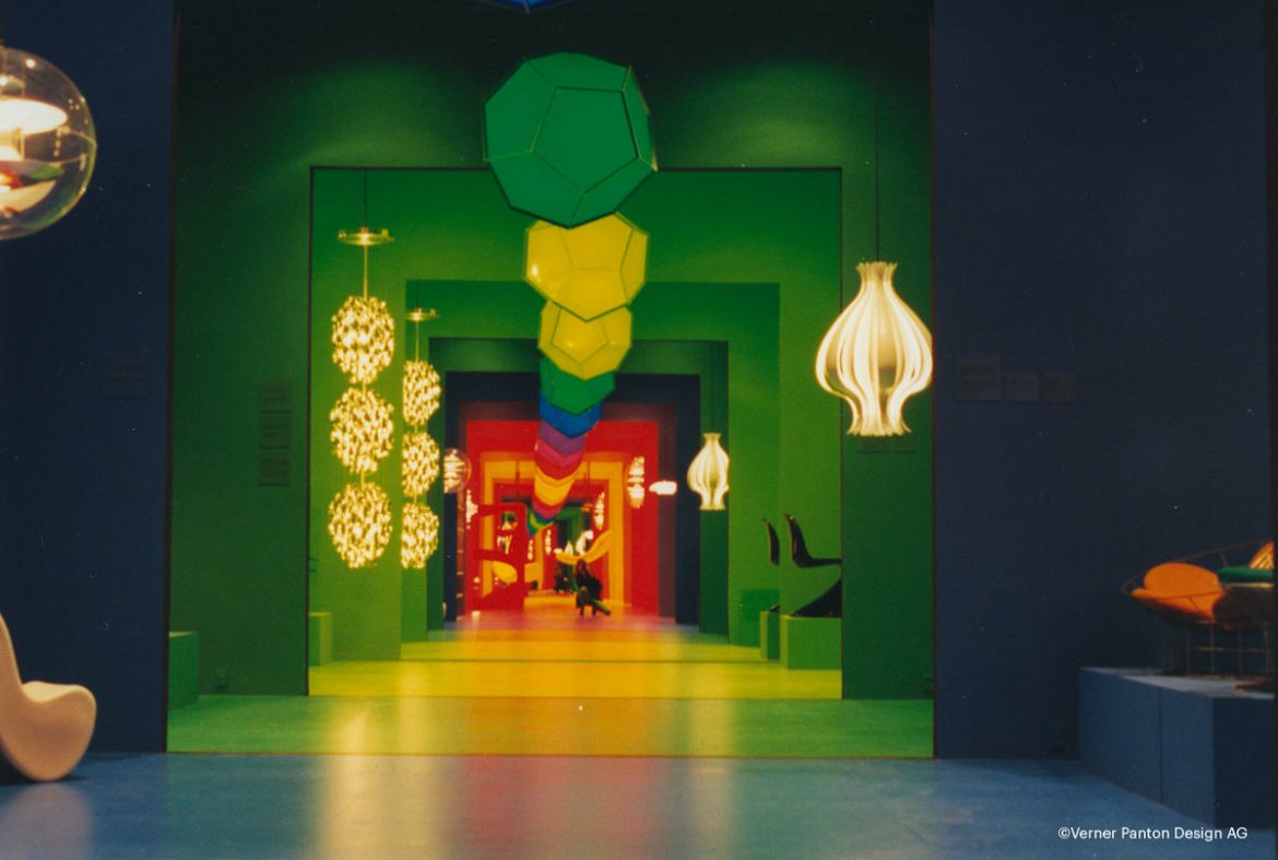 Ausstellung zu Designer Verner Panton im Museum-Trapholt in Kolding.